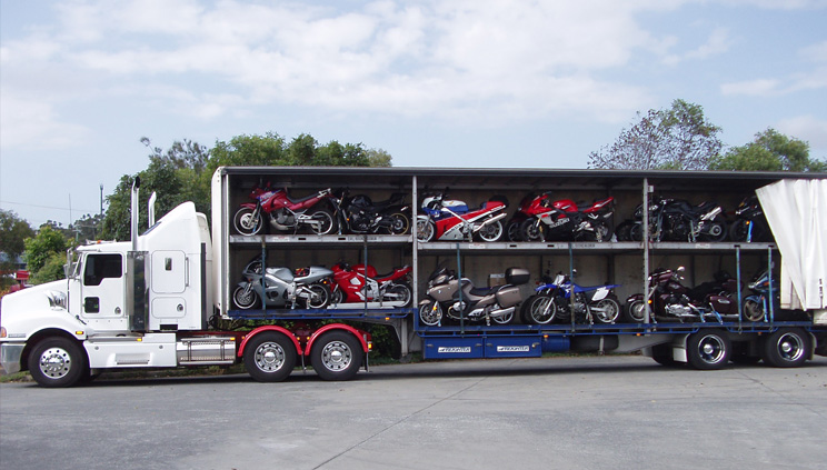 Motorcycle and ATV Hauling